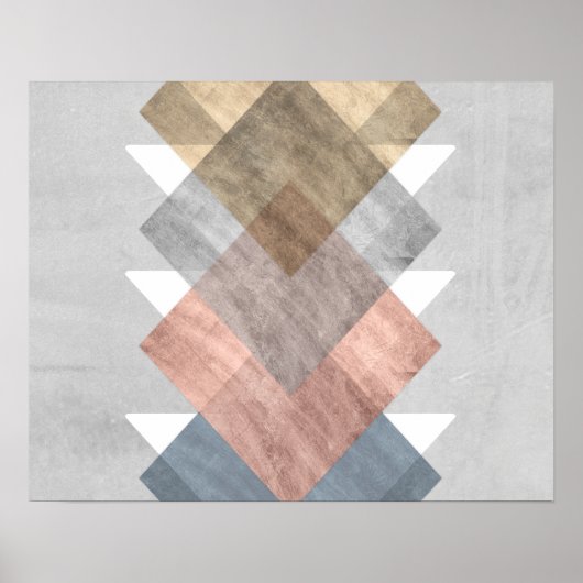 Poster Allign de diamant I (Devant)