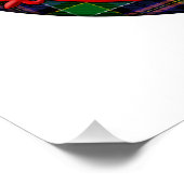 Poster Allison Tartan Scottish Plaid Lion Rampant (Coin)