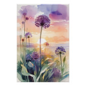 Poster Allium (Devant)