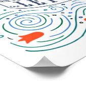 Poster Allons à Amsterdam (Coin)