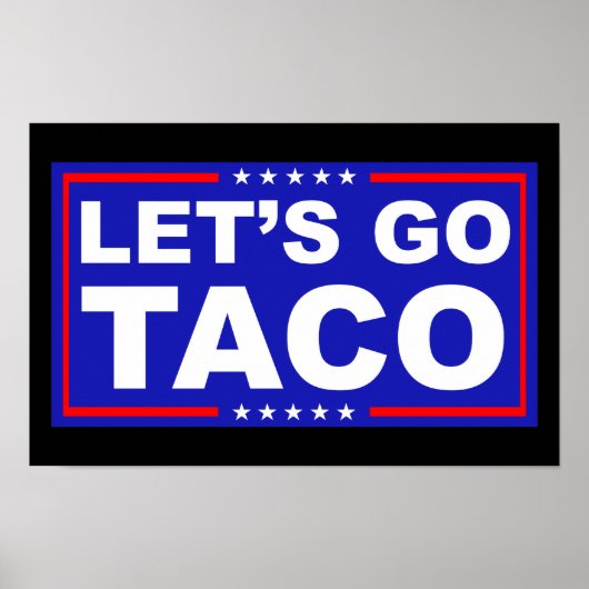 Poster Allons à l'humour politique de Taco (Devant)