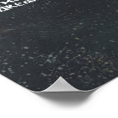 Poster Allons à Space Wall Art (Coin)
