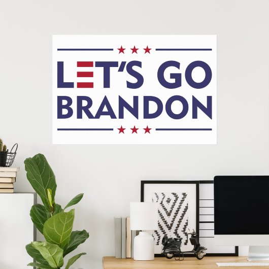 Poster Allons Brandon (Bureau à domicile)