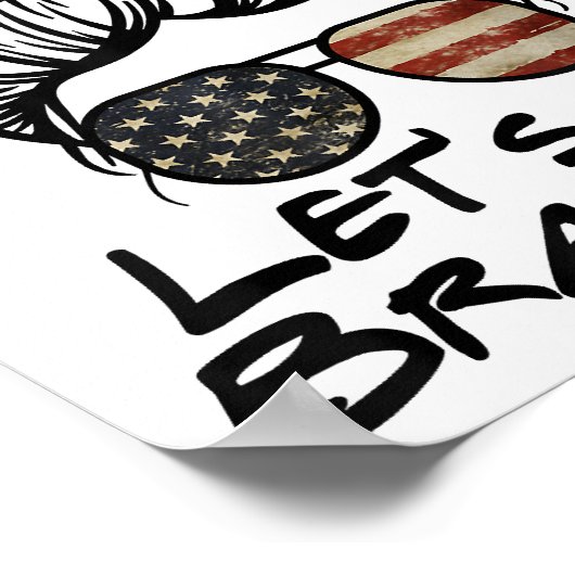 Poster Allons Brandon, allons Brandon (Coin)