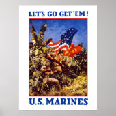 Poster Allons chercher Em ! Marines (Devant)