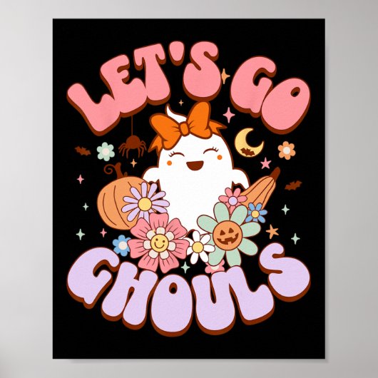 Poster Allons Gouls Halloween Ghost Costume Ret (Devant)