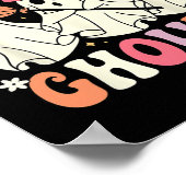 Poster Allons Gouls Halloween Ghost Costume Retro Groo (Coin)