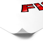 Poster Allons pêcher (Coin)