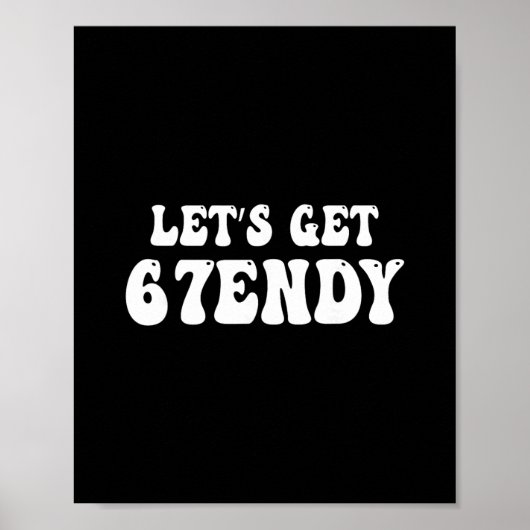 Poster Allons Sendy 67 Six Sept 7endy 6 7endy 67 Mème (Devant)