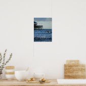 Poster Allons surfer (Cuisine)