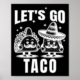 Poster Allons Taco 1