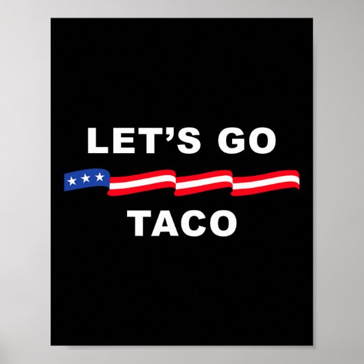 Poster Allons Taco Chemise Allons Taco 4 (Devant)
