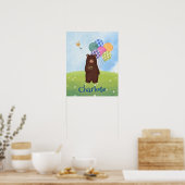 Poster Allons voir l'ours de la fête (Cuisine)