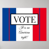 Poster Allons voter (Devant)