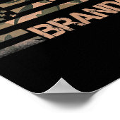 Poster Allons-y Brandon Allons-y Brandon Camouflage Améri (Coin)