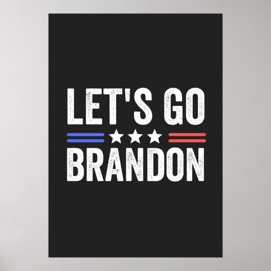 Poster ALLONS-Y BRANDON Cardinal (Devant)