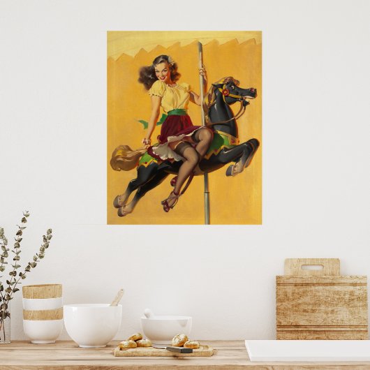 Poster Allons-y ensemble (Cuisine)