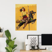 Poster Allons-y ensemble (Bureau à domicile)