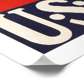 Poster Allons-y ! Marines des États-Unis. (Coin)