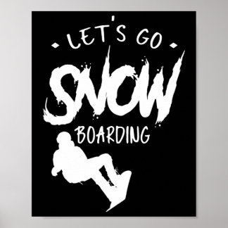 Poster Allons-y Snowboard Snowboard Snowboard Snowboard