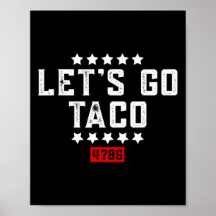 Poster Allons-y Taco &#;
