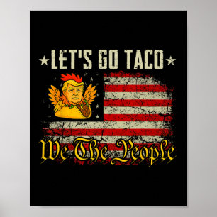Poster Allons-y Taco T-shirt drôle Allons-y Taco 5 