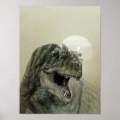 Poster Allosaurus Dinosaur (Devant)