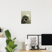 Poster Allosaurus Dinosaur (Bureau à domicile)