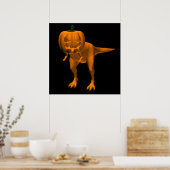 Poster Allosaurus halloweenis (Cuisine)