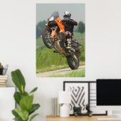 Poster Allroad Wheelie (Bureau à domicile)