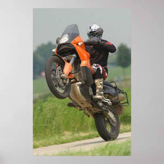 Poster Allroad Wheelie (Devant)