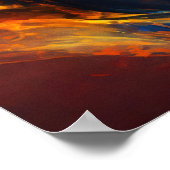 Poster "Allure de gauche : Pose de charme d'une dame capt (Coin)