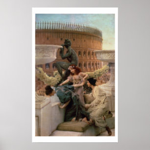 Poster Alma Tadema Coliseum 1896