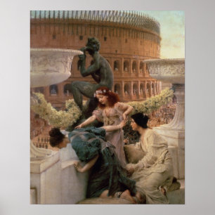 Poster Alma Tadema Coliseum 1896