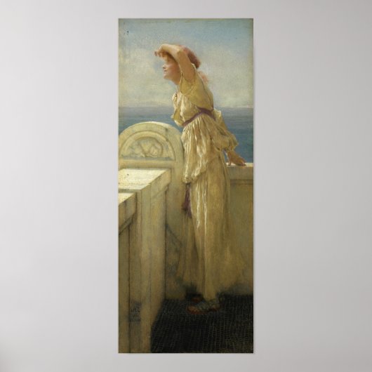 Poster Alma-Tadema - Espoir (Devant)