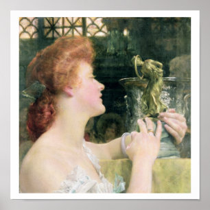 Poster Alma-Tadema   Hour d'or, 1908