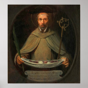 Poster Alma-Tadema - Le Miracle De L'Abbé Eelco Van ...