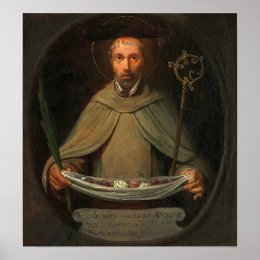 Poster Alma-Tadema - Le Miracle De L'Abbé Eelco Van ... (Devant)