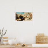 Poster Alma-Tadema - Lecture De Homer (Cuisine)