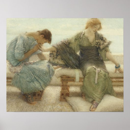 Poster Alma-Tadema | Ne plus me demander, 1886 (Devant)