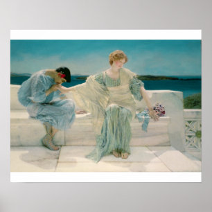 Poster Alma-Tadema   Ne plus me demander, 1906