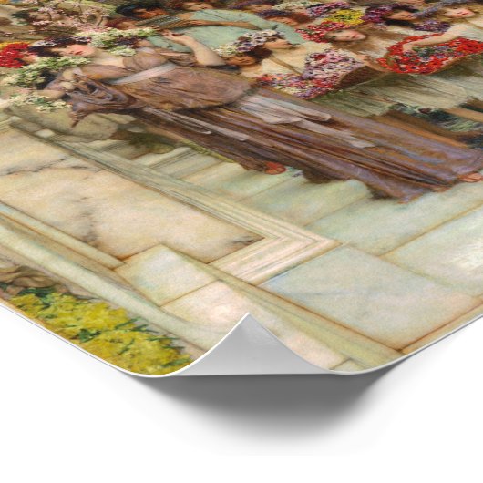 Poster Alma-Tadema - Printemps (Coin)
