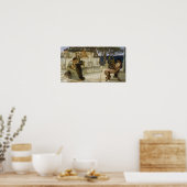 Poster Alma-Tadema - Sappho Et Alcaeus (Cuisine)