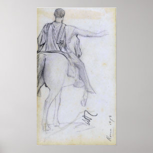 Poster Alma-Tadema - Statue De Marcus Aurelius