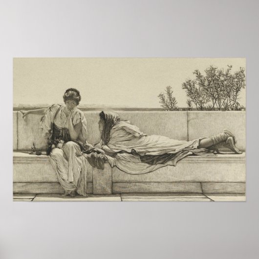 Poster Alma-Tadema - Supplication Après 1878 (Devant)