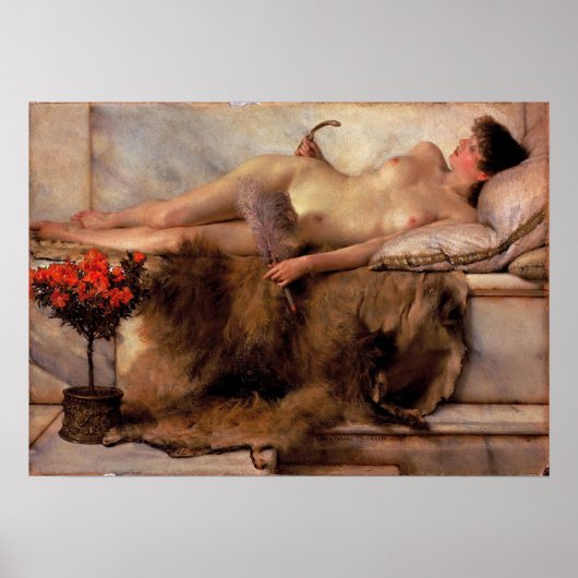 Poster Alma-Tadema - Tepidarium (Devant)