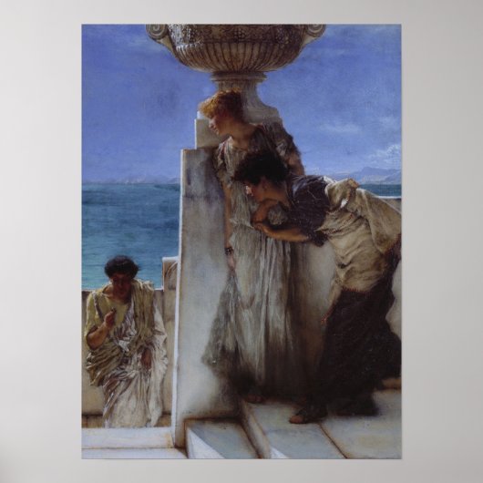 Poster Alma-Tadema - Une conclusion annoncée (Devant)