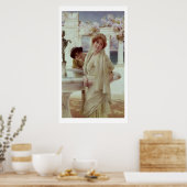 Poster Alma-Tadema | Une différence d'opinion (Cuisine)