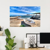 Poster Almería, La Isleta Del Moro | Mar Mediterráneo (Bureau à domicile)