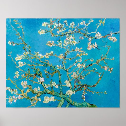 Poster Almond Blossom, Vincent van Gogh (Devant)